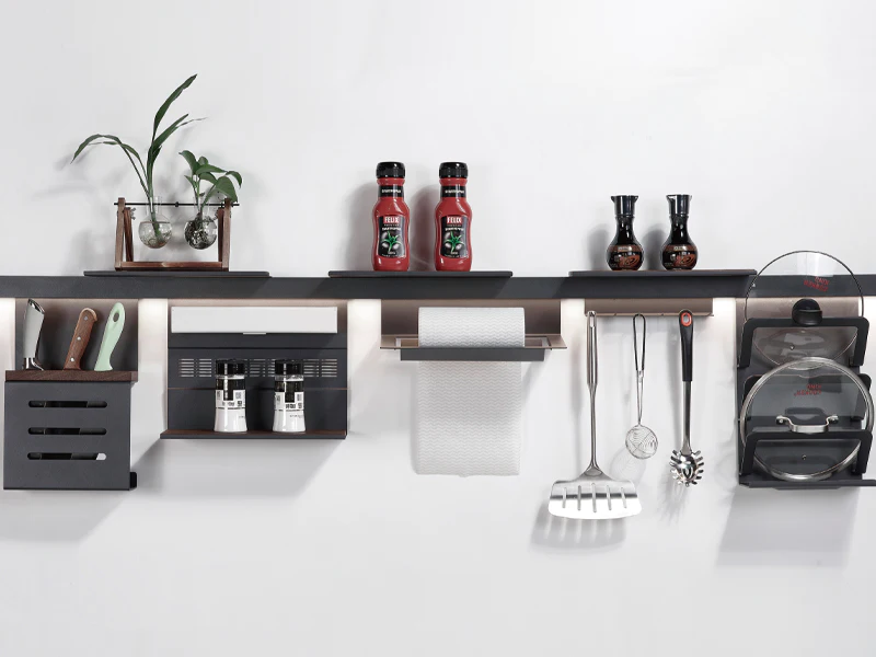 Rack de rangement mural multifonctionnwl supeni